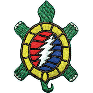 Grateful Dead Steal You Face Terrapin Embroidered Patch Front