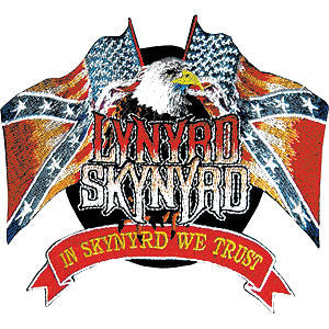 Lynyrd Skynyrd Embroidered Patch Front