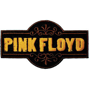 Pink Floyd Fancy Logo Embroidered Patch Front