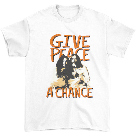 John Lennon John Lennon John Lennon & Yoko Ono Give Peace A Chance T-shirt