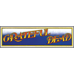 Grateful Dead Logo Sticker Front