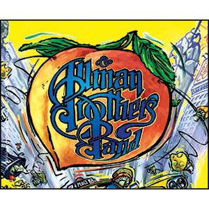 Allman Brothers Sticker Front
