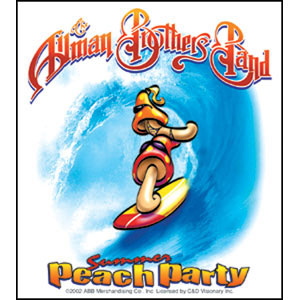 Allman Brothers Sticker Front