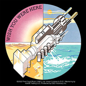 Pink Floyd WYWH Gear Sticker Front