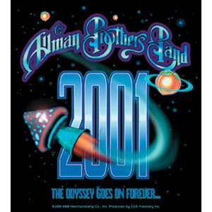 Allman Brothers Sticker Front