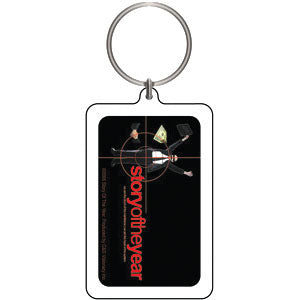 Story Of The Year Plastic Key Chain Front