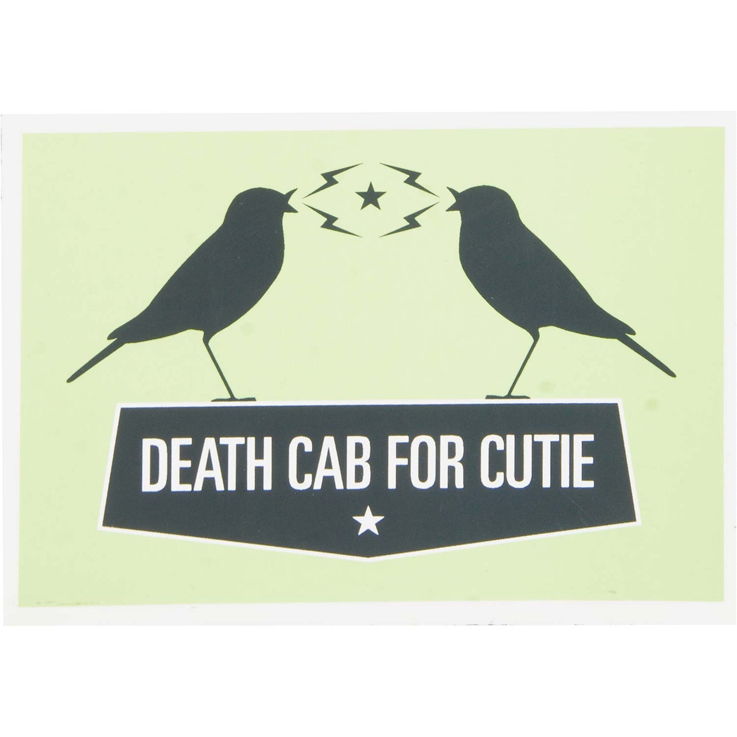 Death Cab For Cutie Birds Sticker Front