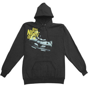 Boys Night Out Car Hooded Sweatshirt