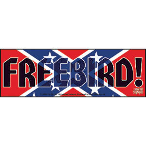 Lynyrd Skynyrd Sticker Front
