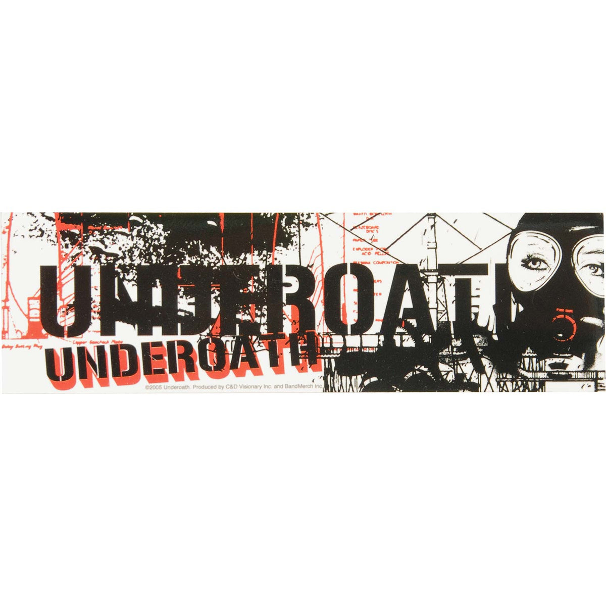 Underoath Sticker Front