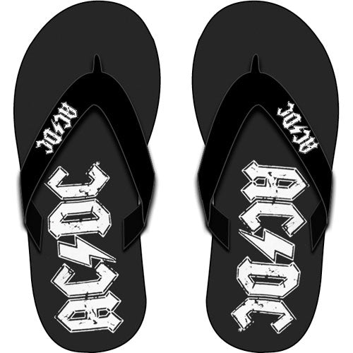 AC/DC Flip Flops Front