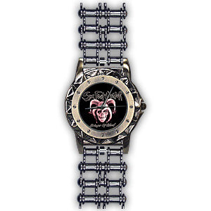 Six Feet Under Gun Metal Chain Watch