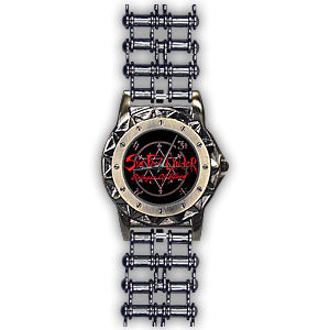 Six Feet Under Gun Metal Chain Watch