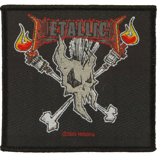 Metallica Woven Patch Front