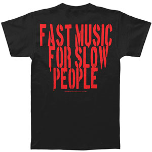 Rotten Sound Fast Music For Slow People T-shirt Back