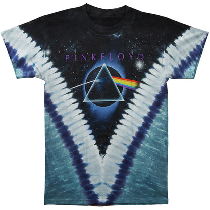 Pink Floyd Pyramid VDye Tie Dye T-shirt