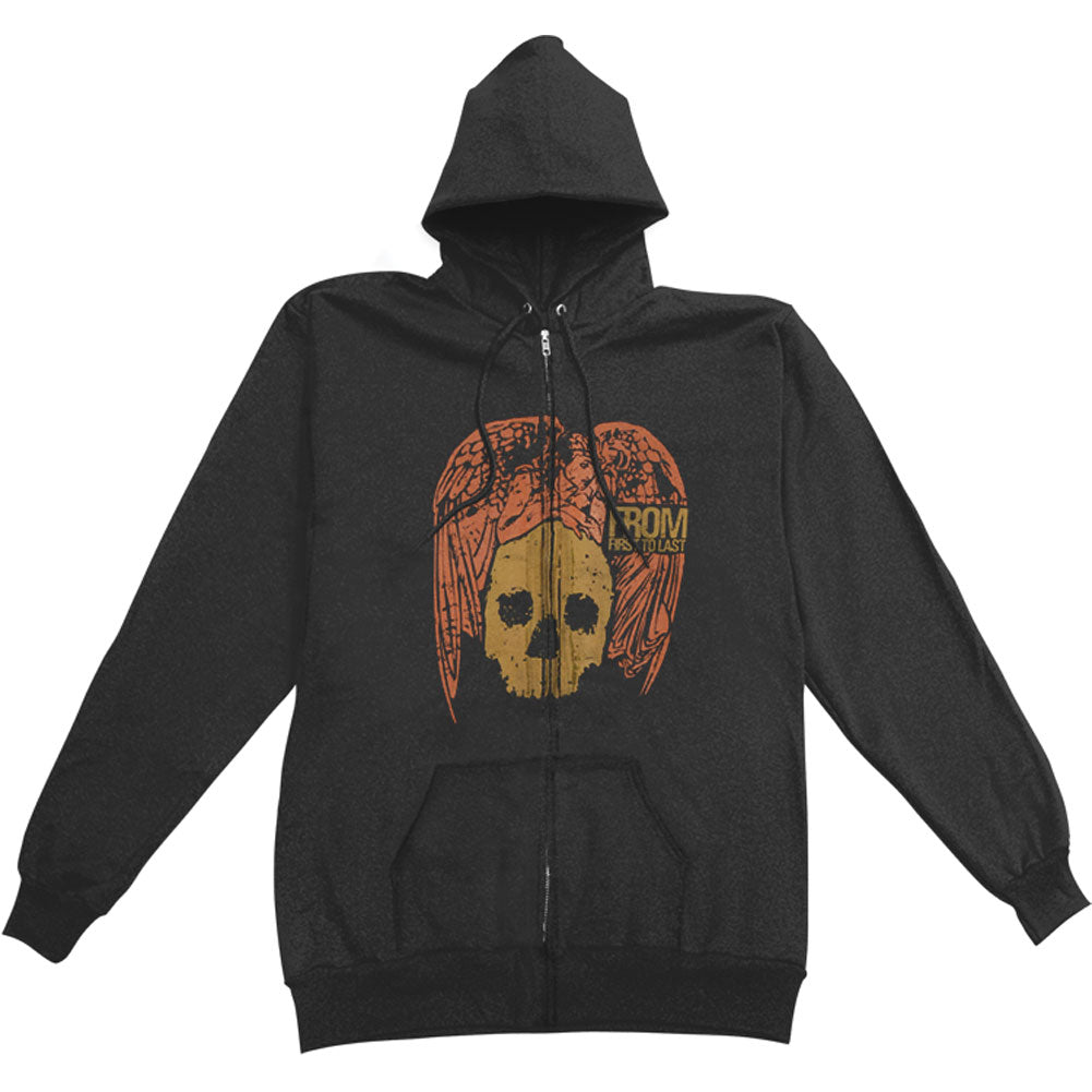 From First To Last Angel Zippered Hooded Sweatshirt