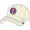 Light Khaki Cap/Embroidered Steal Your Face Logo Baseball Cap