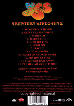 Yes DVD