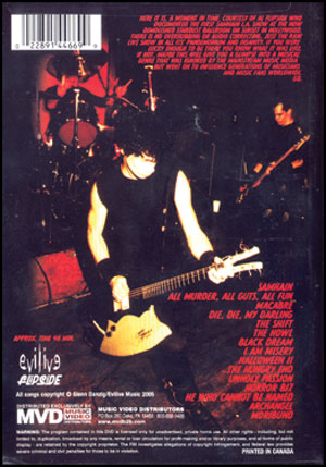 Samhain DVD