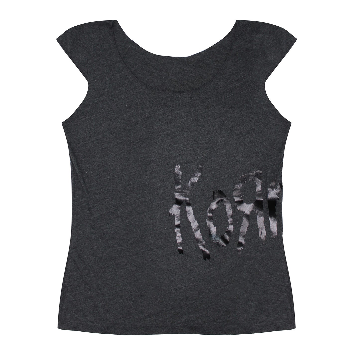 Scoop Neck Tee Junior Top