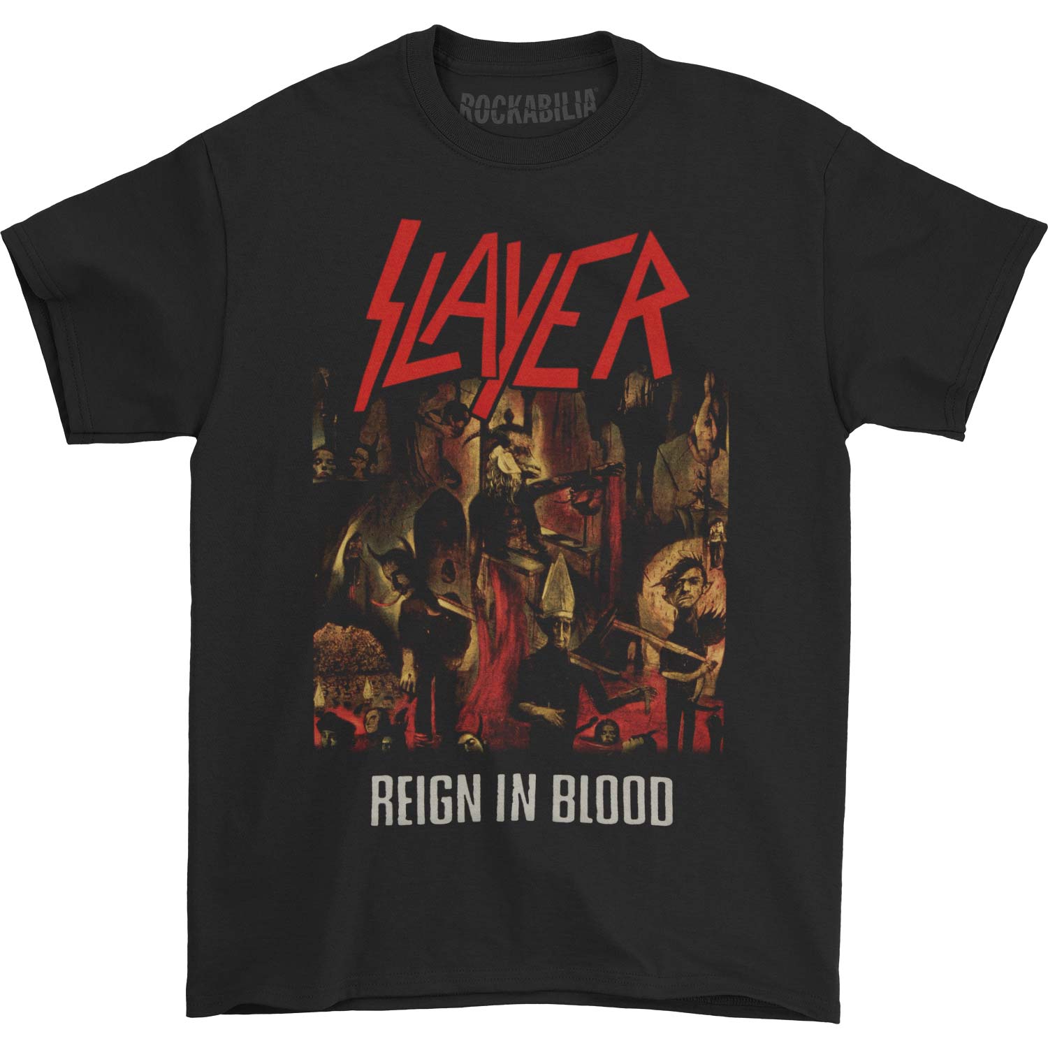 Slayer Reign In Blood T-shirt Front