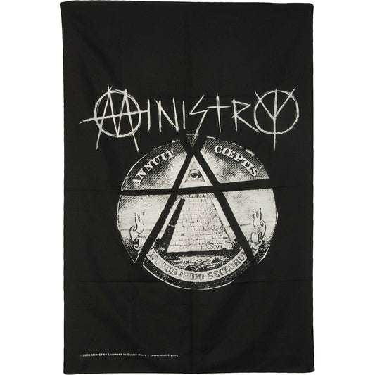 Ministry Poster Flag Front