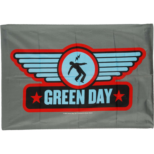 Green Day Poster Flag Front