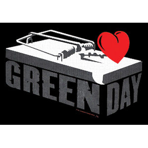 Green Day Poster Flag Front