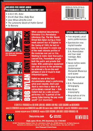 Bob Dylan DVD
