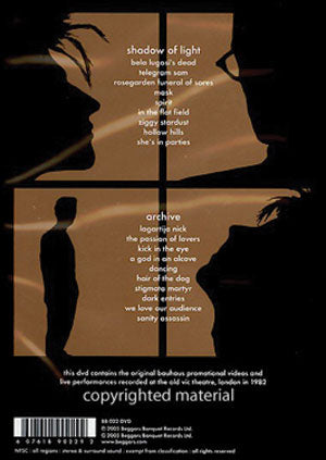 Bauhaus DVD