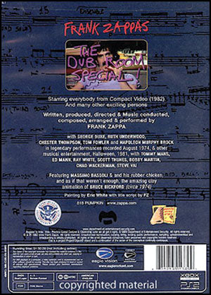Frank Zappa DVD