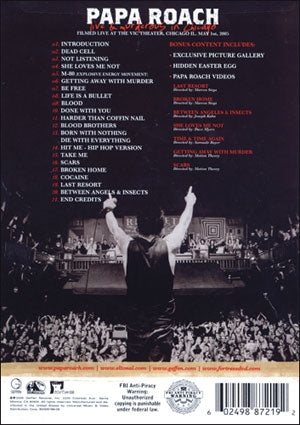 Papa Roach DVD