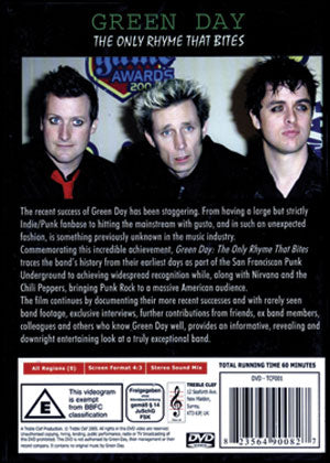 Green Day DVD Back