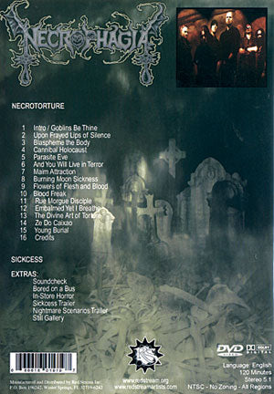 Necrophagia DVD