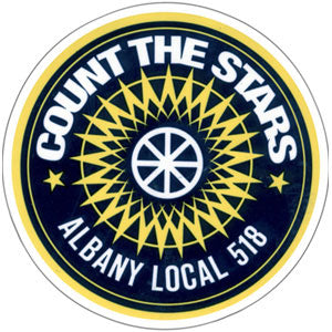 Count The Stars Sticker Front