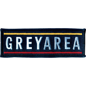 Greyarea Embroidered Patch Front