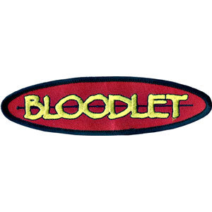 Bloodlet Embroidered Patch Front