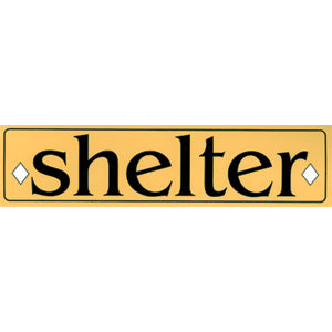 Shelter Sticker Front