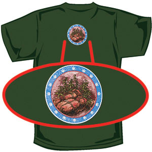 Bongzilla Amerijuanican T-shirt