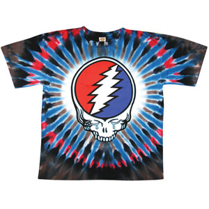 Grateful Dead Steal Your Tears Tie Dye T-shirt Front
