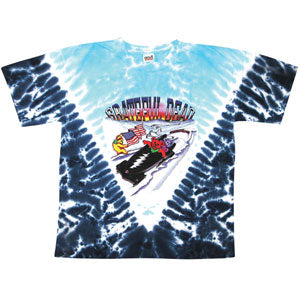 Grateful Dead Bob Sled Bears Tie Dye T-shirt Front