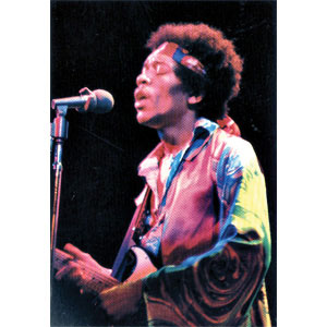 Jimi Hendrix Poster Flag Front