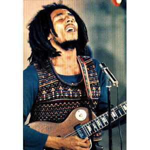 Bob Marley Poster Flag Front