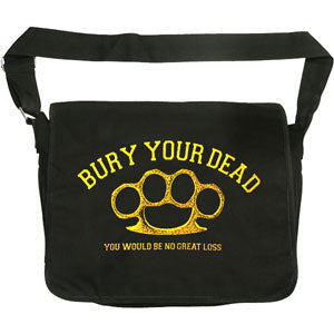Bury Your Dead Messenger Bag Front