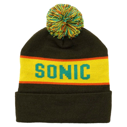 Sonic Youth Knit BROWN Hat Beanie Front