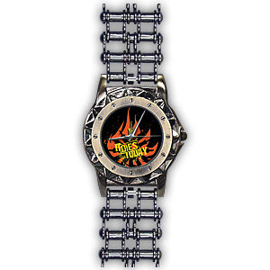 It Dies Today Gun Metal Chain Watch