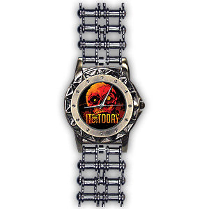 It Dies Today Gun Metal Chain Watch