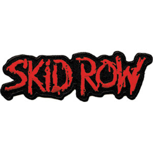 Skid Row Logo Embroidered Patch Front