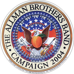 Allman Brothers Sticker Front